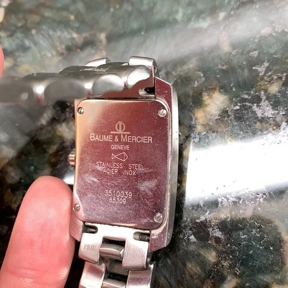 Baumé Mercier Hampton Milleis cad argent MOA08013 - Picture 2 of 3